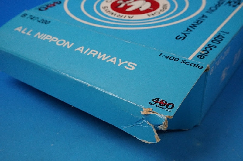 1:400 B747-200 ANA Mohawk JA8156 Big Bird airplane model