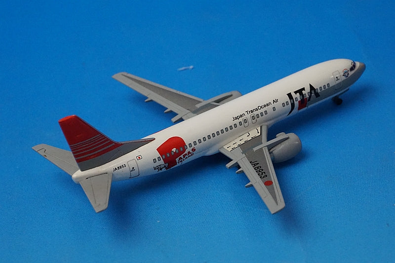 1:400 B737-4K5 JTA Japan Transocean PAPAS Papas Sai JA8953 55145 Dragon airplane model