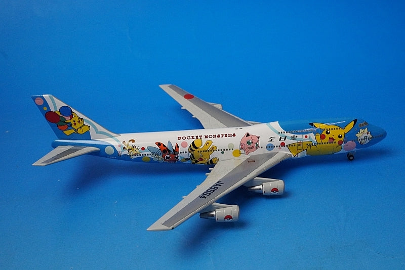 1:400 B747-400 ANA Pokemon Jet 1999 JA8964 NH40007 ANA airplane model