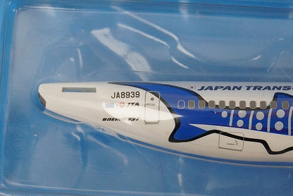1:200 B737-400 JTA Japan Transocean Whale Jet JA8939 BJQ1142 Hogan airplane model