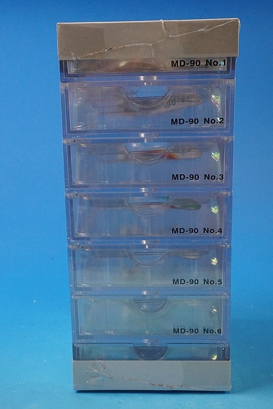 1:500 MD-90 Series Mini Airplane Model JAS Akira Kurosawa 7-Piece Set Other airplane model