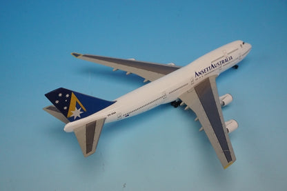 1:400 B747-412 Ansett Australia VH-ANA 55216 Dragon airplane model