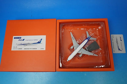 1:400 B777-200ER ANA Let's unite our hearts!! Let's go 2020 JA745A EW4772003 JC Wings airplane model
