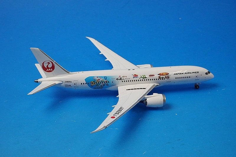 1:400 B787-8 JAL Flying in the Sky Project Studio Ghibli JA828J 10717 Phoenix airplane model