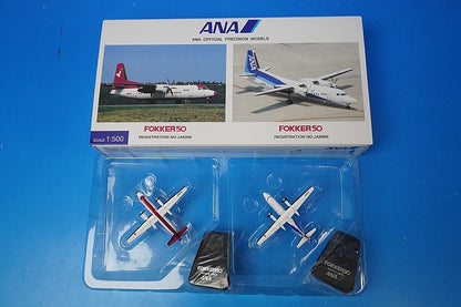 1:500 Fokker 50 ANK ANA Triton 2set JA8200 JA8889 NHS52005 ANA