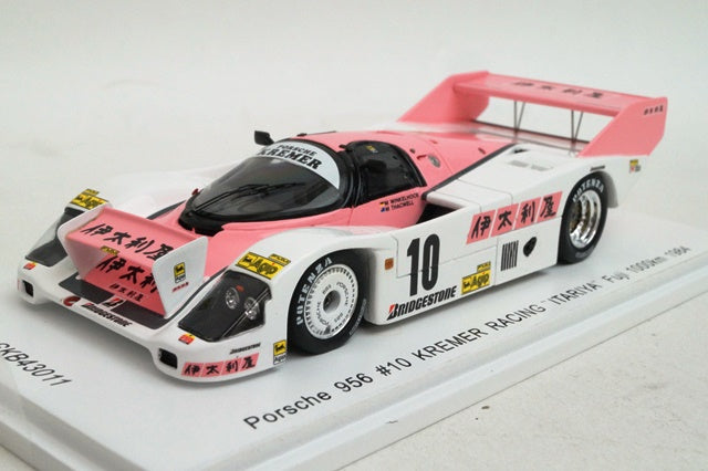 SKB43011 SPARK 1:43 Porsche 956 #10 KREMER RACING "Itariya" Fuji 1000km 1984