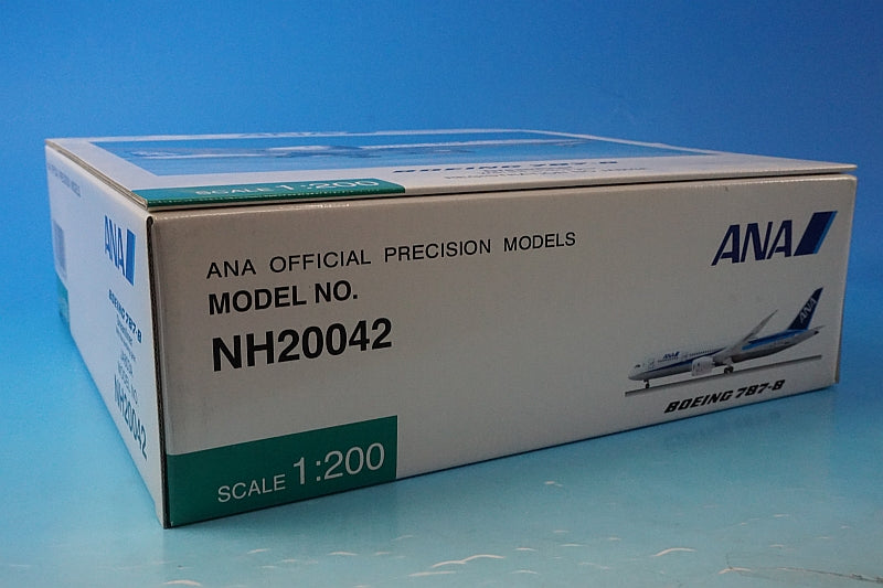 1:200 B787-8 ANA Rolls-Royce with emblem JA803A NH20042 ANA airplane model