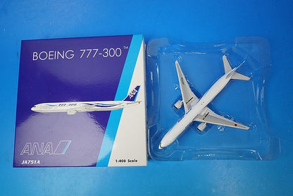 1:400 B777-300 ANA-style livery JA751A 04149 Phoenix airplane model