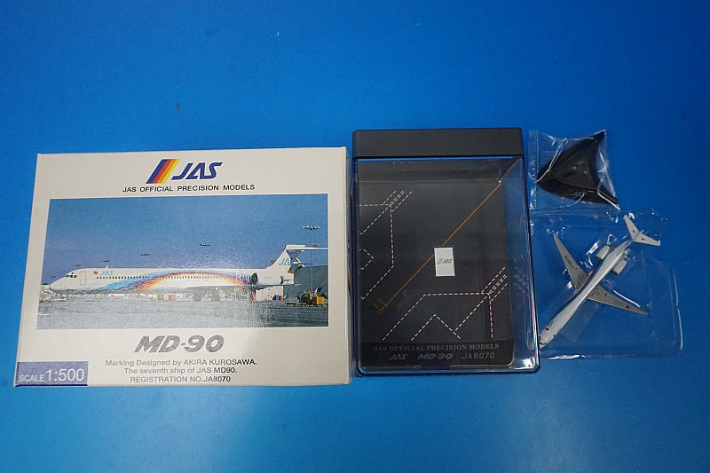 1:500 MD-90 JAS Japan Air System Akira Kurosawa Unit 7 JA8070 JD51012 JALUX