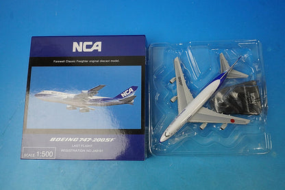 1:500 B747-200SF NCA Old Paint Last Flight JA8181 KZ54402 ANA airplane model
