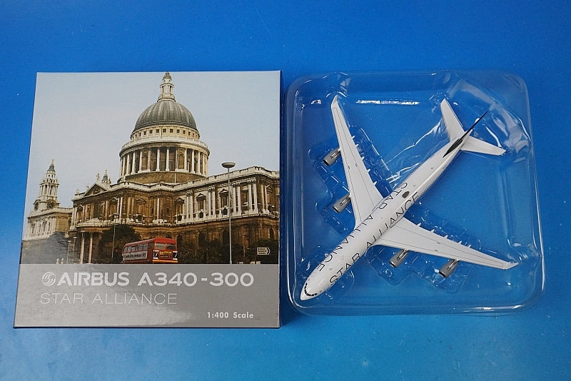 1:400 A340-300 Lufthansa Star Alliance D-AIGC 04032 Phoenix airplane model