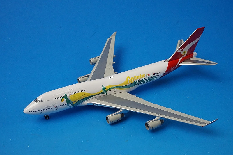 1:400 B747-400 Qantas Go Qantas Wallabies VH-OJO GJQFA1182 Gemini