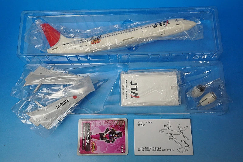 1:130 B737-400 JTA Japan Transocean Ryujin Mabuya JA8526 16078 JTA airplane model