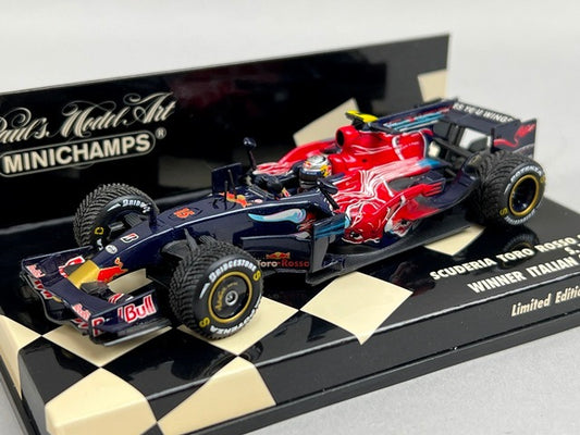1:43 MINICHAMPS 400080115 Scuderia Toro Rosso STR3 ITALIA GP 2008 S.Vettel #15 model car