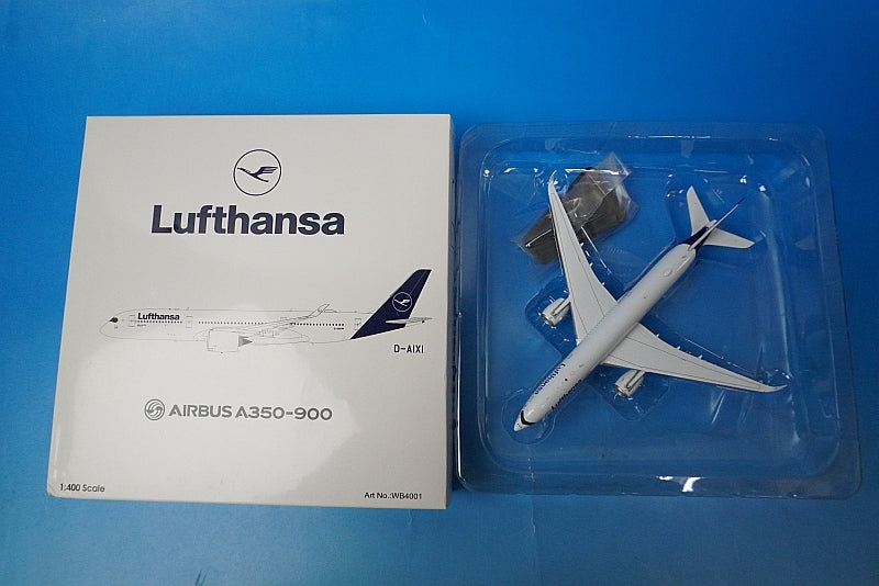 1:400 A350-900 Lufthansa Dortmund D-AIXI WB4001 Aviation airplane model
