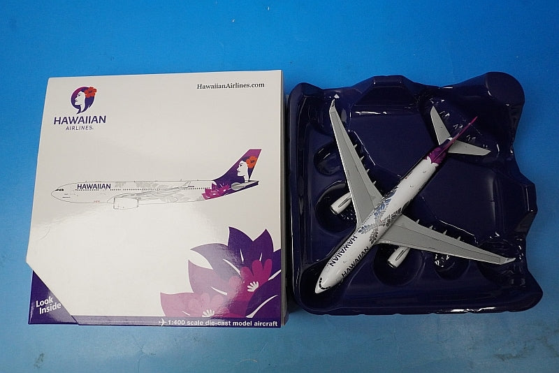 1:400 A330-200 Hawaiian Airlines New Paint N380HA GJHAL1787 Gemini airplane model