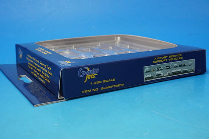 1:400 AIRPORT SERVICE 14 Piece Ground Accessory Set Diorama GJARPTSETA Gemini