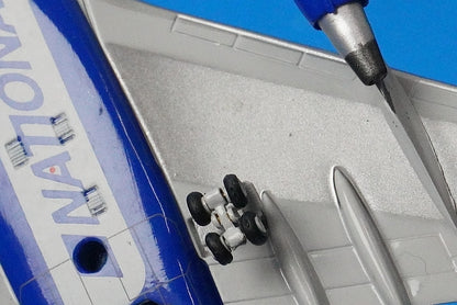 1:400 B747-400 National Air N952CA GJNCR2016 Gemini airplane model