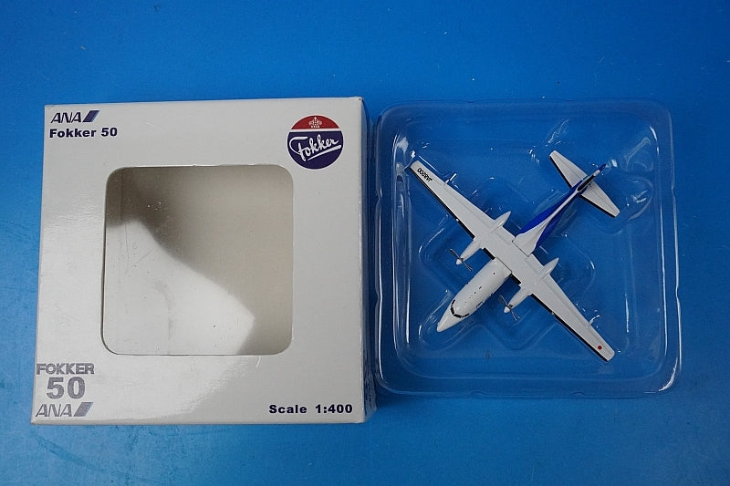 1:400 Fokker 50 ANA JA8200 JC Wings airplane model