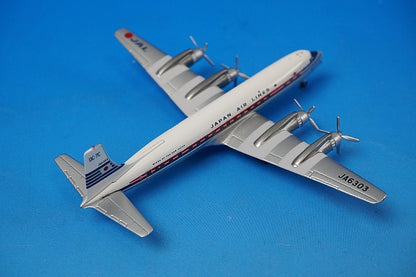 1:400 DC-7 JAL Old Tsurumaru Paint City of LA JA6303 Aero Classics airplane model
