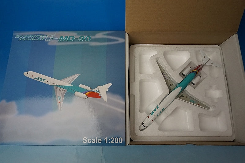 1:200 MD-90 JAS Akira Kurosawa No. 6 JA8069 JXL033B Jet-x airplane model