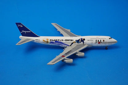 1:500 B747-400 JAL Go Japan National Soccer Team JA8908 4801 NET Models airplane model
