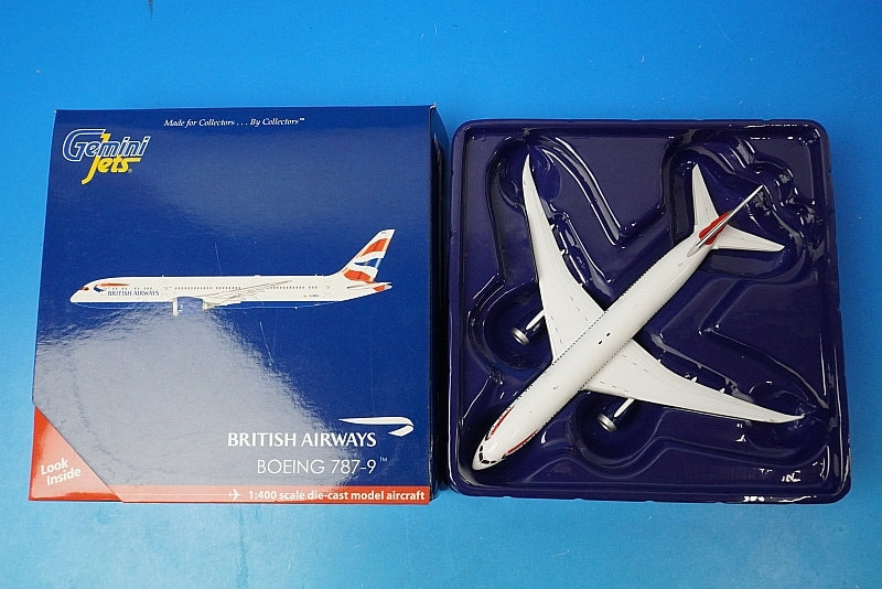 1:400 B787-9 British Airways G-ZBKA GJBAW1506 Gemini airplane model