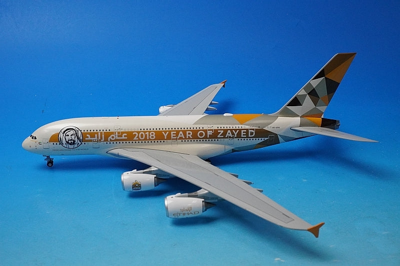 1:200 A380-800 Etihad Year of Zayed 2018 A6-APH XX2034 JC Wings airplane model