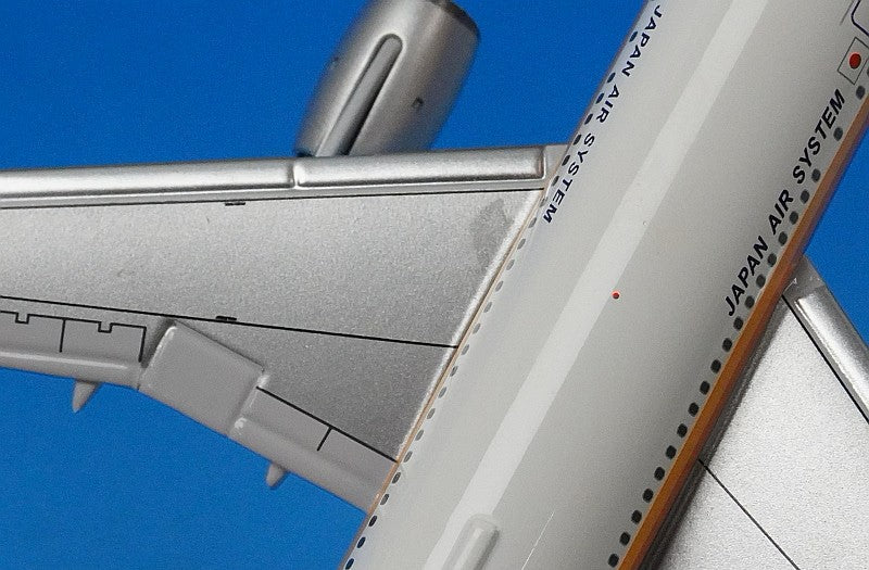 1:400 A300B2 JAS Japan Air System with JAL logo JA8476 Big Bird airplane model