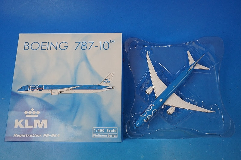 1:400 B787-10 KLM Netherlands 100th PH-BKA 11551 Phoenix airplane model