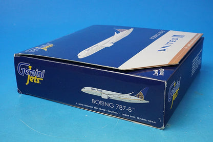 1:400 B787-8 United N26902 GJUAL1244 Gemini airplane model