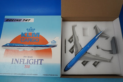 1:200 B747-200B KLM Netherlands Cargo Taking Things Further PH-BUH IF742KLM-100-2 INFLIGHT airplane model