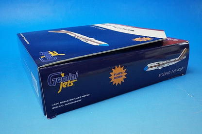 1:400 B747-400F Kalitta Air Mask Paint Flaps Down N744CK GJCKS1999F Gemini