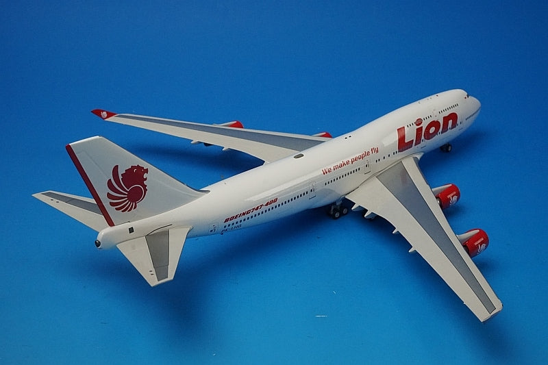 1:200 B747-400 Lion Air PK-LHG IF744JT0422 INFLIGHT airplane model