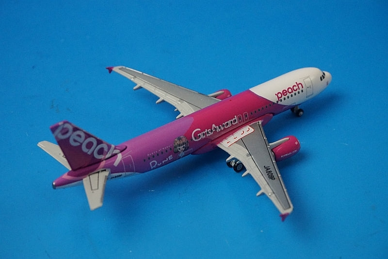 1:500 A320-200 Peach Naito Rene GIRLS AWARD JA809P 0794PA Sky