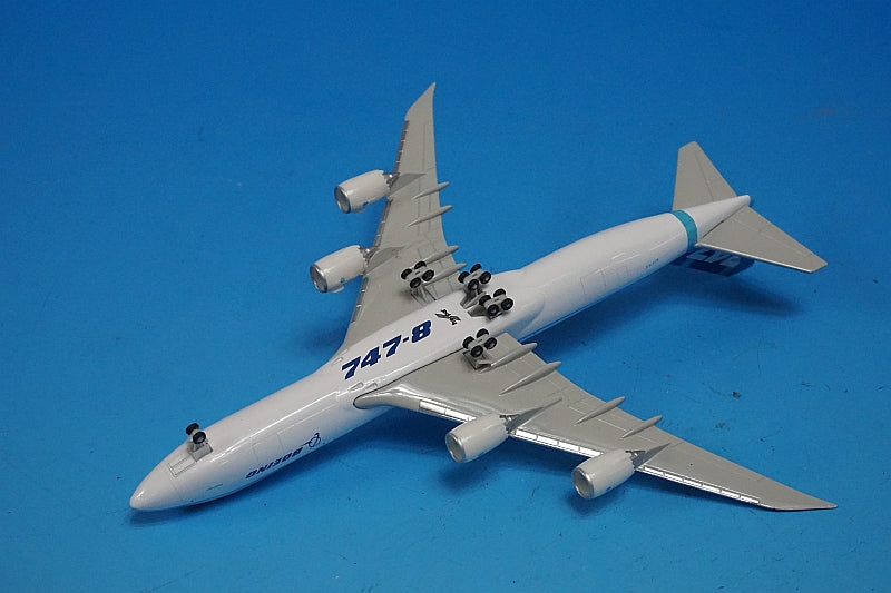 1:500 B747-8F Boeing House Color Flight Test Lively N747EX 515740 Herpa