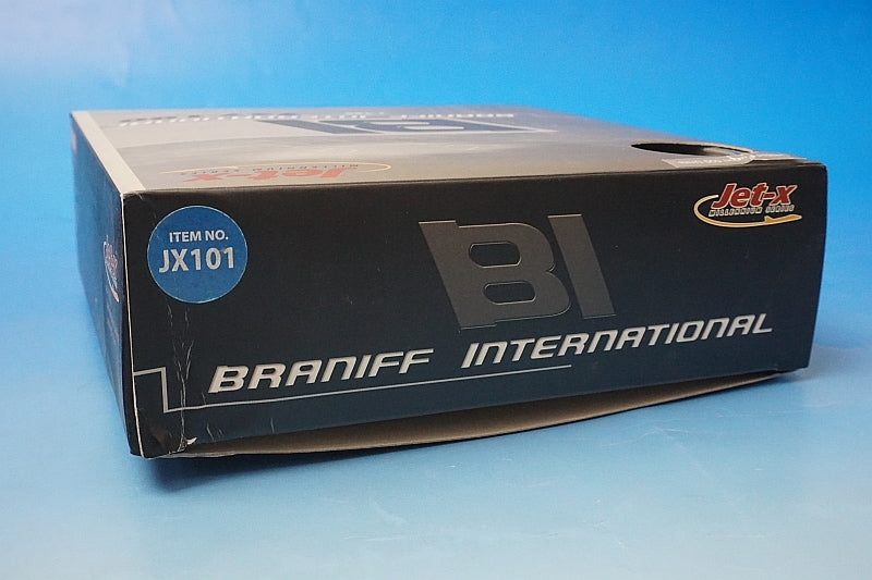1:400 B747-100 Braniff International Blue N603BN JX101 Jet-x airplane model