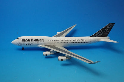 1:200 B747-400 IRON MAIDEN WORLD TOUR 2016 ED FORCE ONE TF-AAK 571609 Herpa