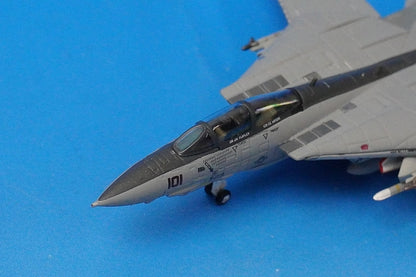 1:200 F-14A Tomcat USN VF-154 Black Knights Atsugi Air Base NF101 outer box missing 6603 Hogan airplane model