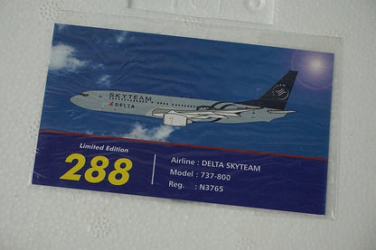 1:200 B737-800 Delta SkyTeam N3765 IF7380611 INFLIGHT airplane model