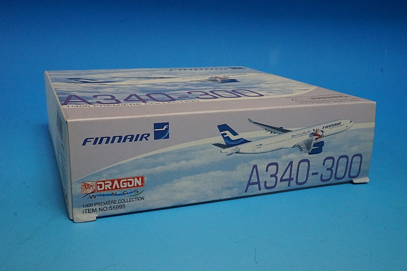 1:400 A340-300 Finnair Santa Claus OH-LQA 55995 Dragon