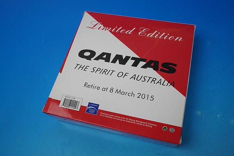 1:400 B747-400 Qantas VH-OJA 11109 Phoenix airplane model
