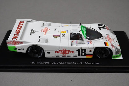 1:43 SPARK S1918 Porsche 962C #18 9th LM 1993 model car