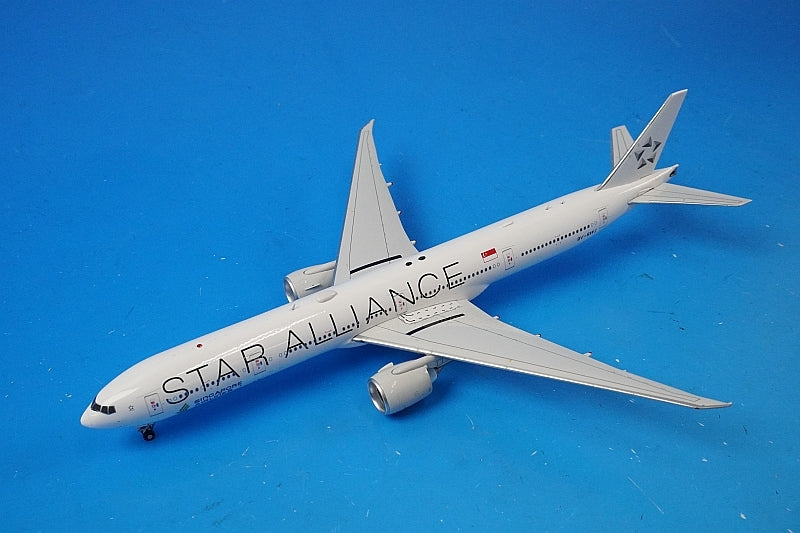 1:400 B777-300ER Singapore Star Alliance 9V-SWJ WB4020 Aviation airplane model