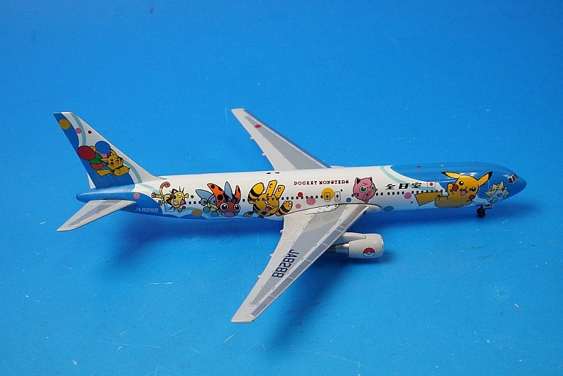1:400 B767-300 ANA Pokemon Jet 1999 JA8288 4-2002-03 Big Bird airplane model