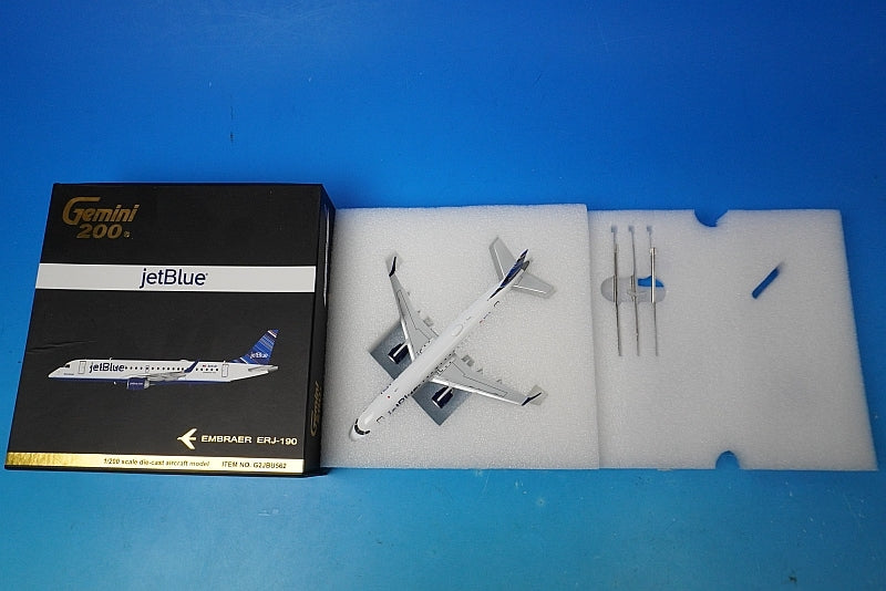 1:200 Embraer ERJ-190 JetBlue Blue Bonnet N231JB G2JBU562 Gemini airplane model