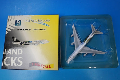 1:400 B747-400 AIR NEW SEALAND Rugby World Cup 1999 All Blacks ZK-NBW Gemini