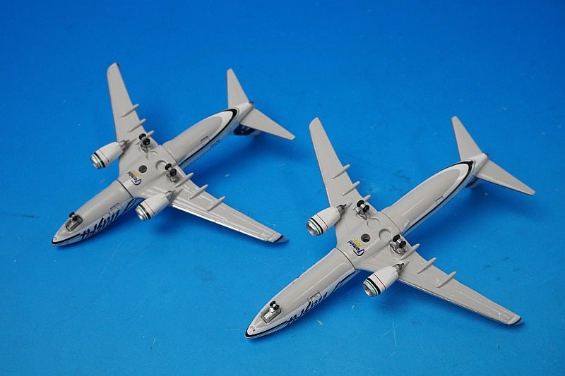 1:400 B737-700 Alaska N619AS B737-800 N546AS 2 piece set GJASASET1 Gemini airplane model