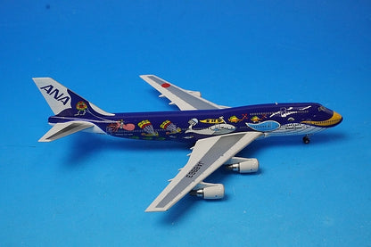 1:400 B747-400 ANA Marine Jumbo JA8963 10763 Phoenix airplane model