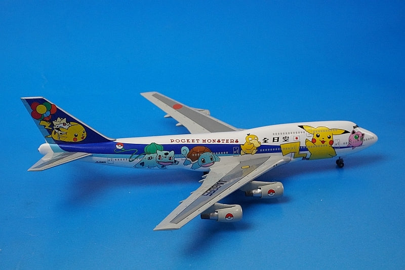 1:400 B747-400D ANA Pokemon Jet JA8965 J-009 Jet AIR airplane model